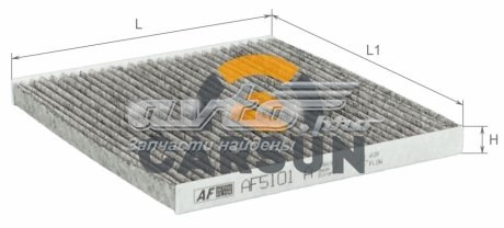 Купити AF5101A Alpha Filter Фільтр салону вугільний