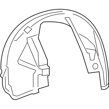 Підкрилок передній лівий PDG11066ALK Signeda