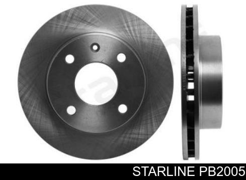 Диск гальмівний передній Starline PB2005