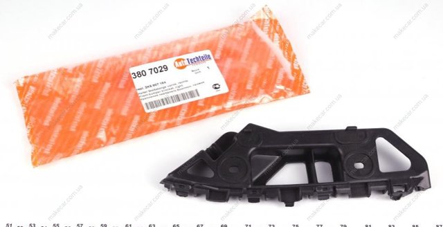 3807029 Autotechteile Направляюча переднього бампера, права