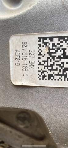 Купити 80A615106Q VAG 