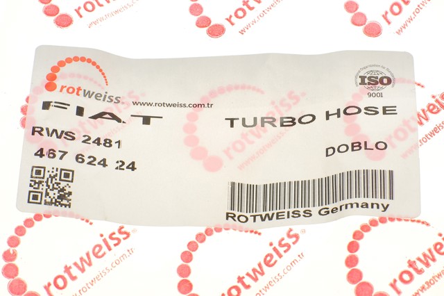 RWS2481 Rotweiss Шланг термостата