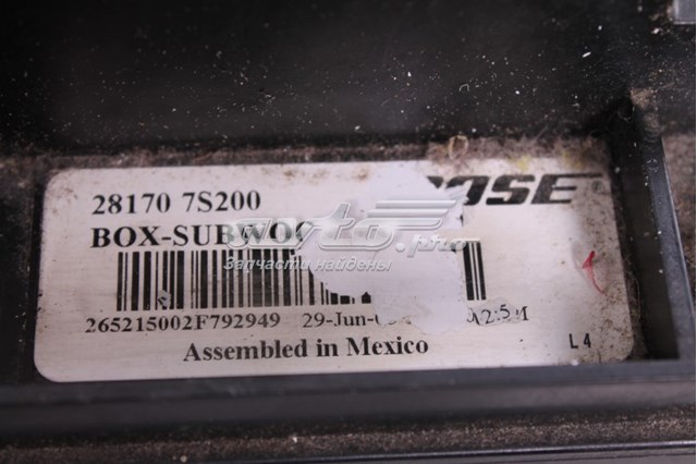  Nissan/Infiniti 281707S200