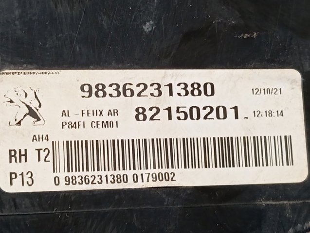 Стоп задній Peugeot/Citroen 9836231380 ціна, від 151.67 USD