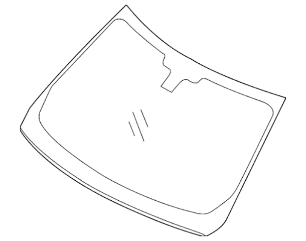 Лобове скло LR098146 Land Rover