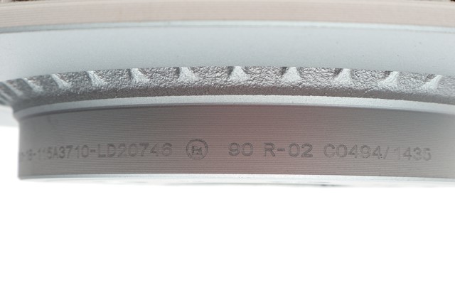 Диск гальмівний задній Metelli 231133C