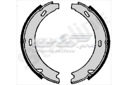 Колодки ручника / стоянкового гальма Starline BC06870 ціна, від 11.38 USD