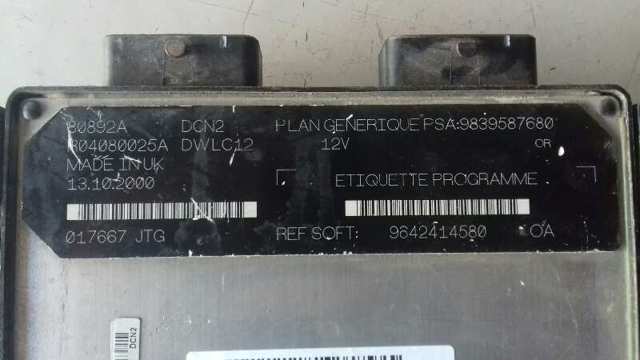  Peugeot/Citroen 9642414580 ціна, від 28.12 USD