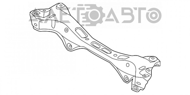 Купити 554053V150DS Hyundai/Kia Балка задньої підвіски, підрамник