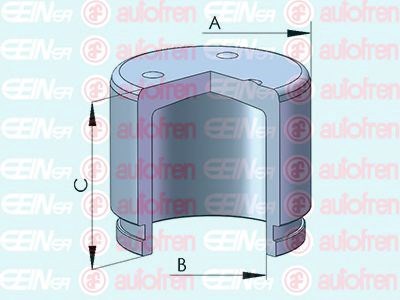 Поршень тормозного суппорта переднего  AUTOFREN D025349