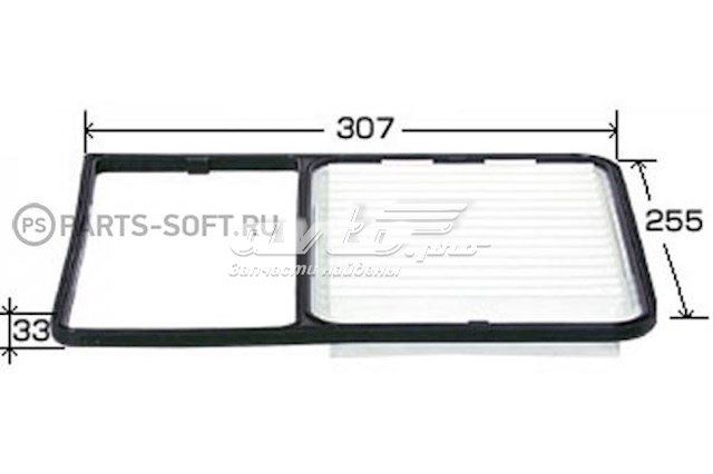 Фільтр повітряний JS Asakashi A1016
