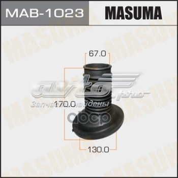 Пильник амортизатора переднього MAB1023 Masuma