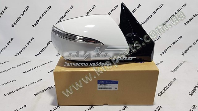 Купити 876202W010 Hyundai/Kia Дзеркало праве