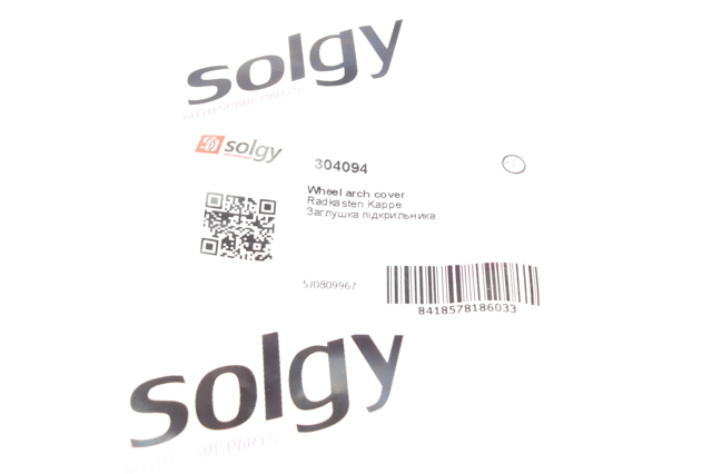 Підкрилок переднього крила, лівий Solgy 304094 ціна, від 6.11 USD