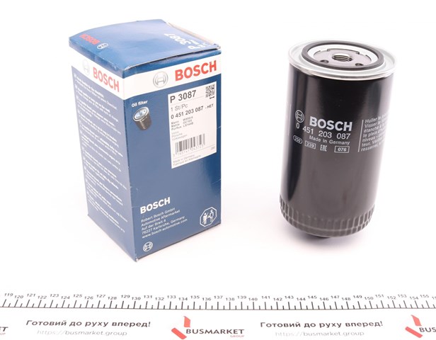451203087 Bosch Фільтр масла