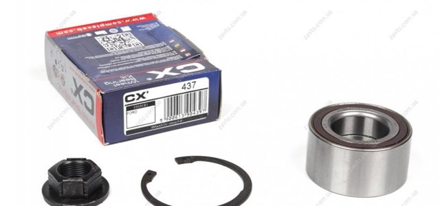 Комплект підшипник маточини передньої CX/Complex CX437 ціна, від 21.89 USD