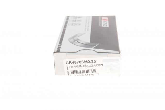 Вкладиші колінвала, шатунні, комплект, 1-й ремонт (+0,25) CR4678SM025 King