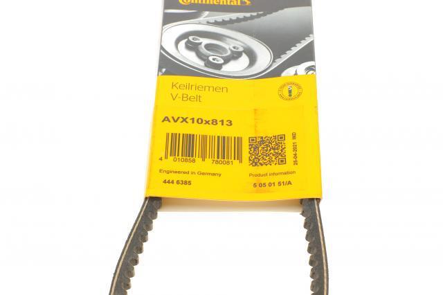 Клиновий ремінь Continental/Siemens AVX10X813 ціна, від 2.96 USD