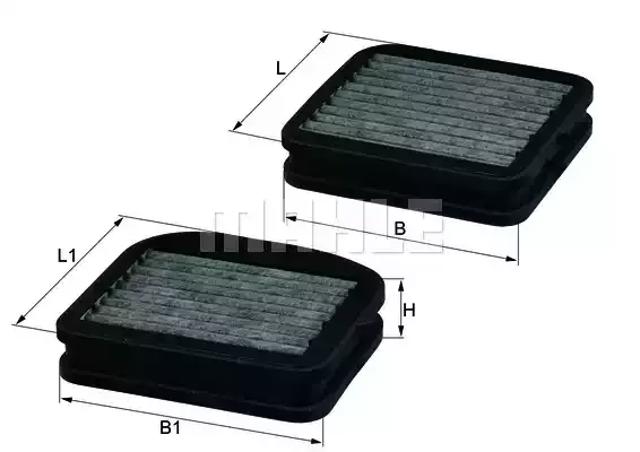 Купити LKK72S Shafer Фільтр салону вугільний