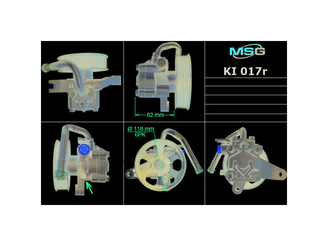 HTSP1203 Hotaru Насос гідропідсилювача