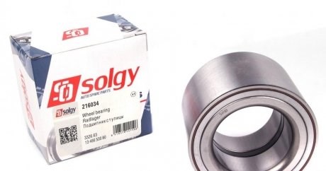 Купити 216034 Solgy Підшипник маточини задньої, зовнішній