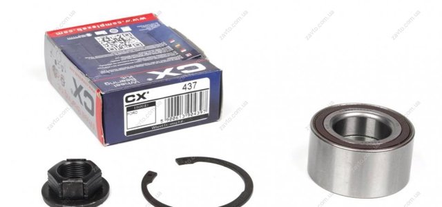 Комплект підшипник маточини передньої CX/Complex CX437 ціна, від 15.07 USD