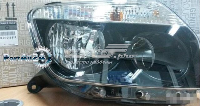 Основна фара - вставка Renault (RVI) 260101891R