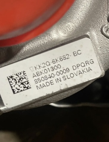 Купити KK2Q6K682BC Ford Турбіна