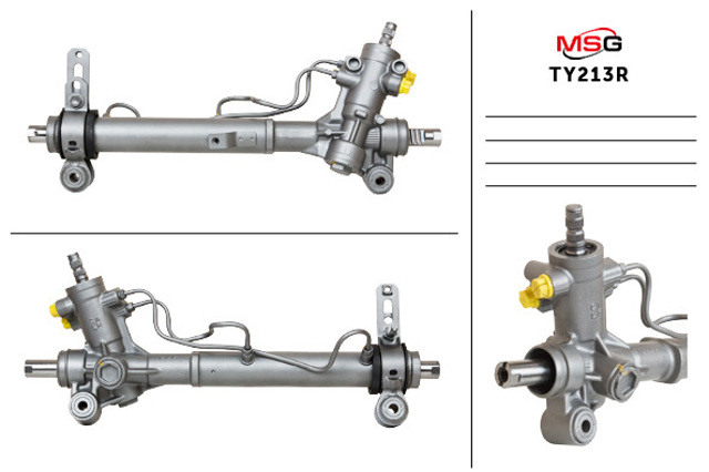 TY213R MSG Rebuilding Рейковий рульовий механізм