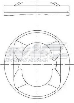 Поршень в зборі Mahle Original 081PI00110000 ціна, від 100.74 USD