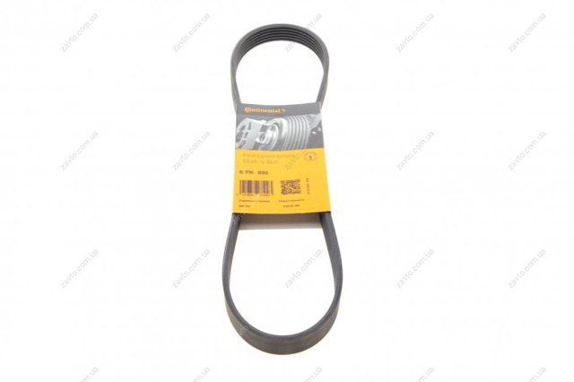 Клиновий ремінь Continental/Siemens 6PK880 ціна, від 8.47 USD