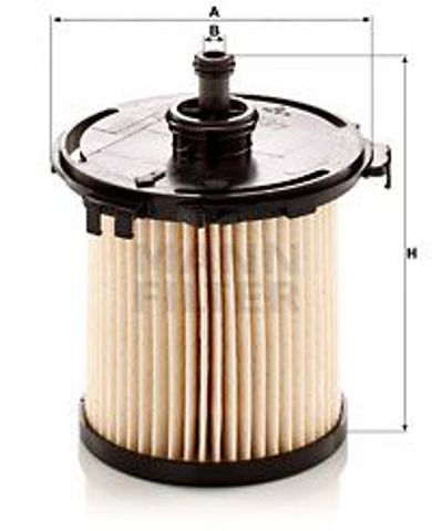 Купити PU120031Z Mann-Filter Фільтр-відстійник палива грубої очистки