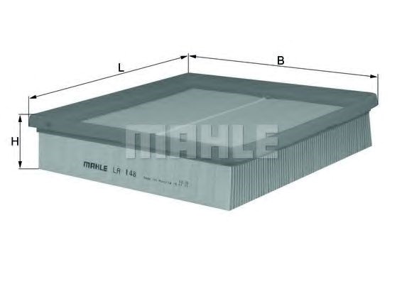 Купити LA148 Mahle Original Фільтр салону вугільний