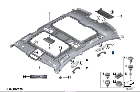  51167475738 BMW