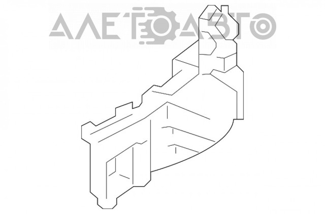 Купити 57707SJ300 Subaru Кронштейн бампера заднього, правий