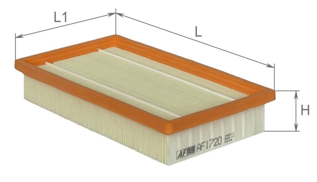 Елемент повітряного фільтра Alpha Filter AF1720 ціна, від 4.75 USD