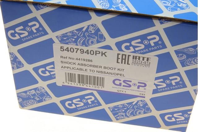 5407940PK GSP буфер-відбійник амортизатора переднього + пильовик