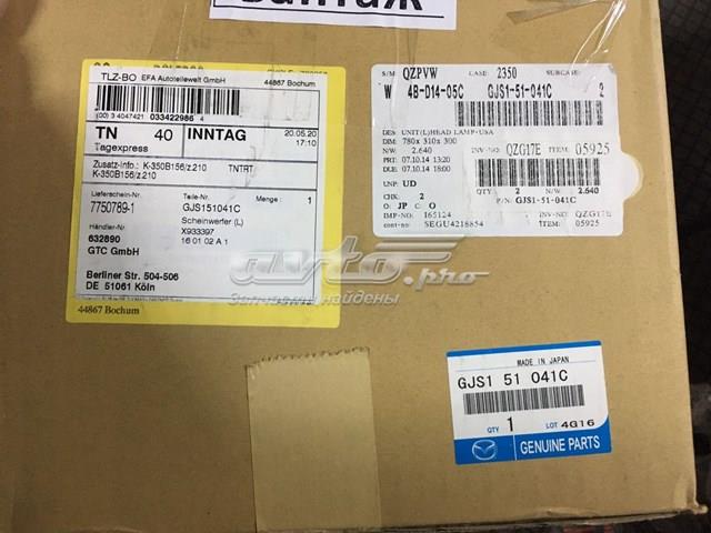 Купити GJS151041D Mazda Основна фара в зборі ліва