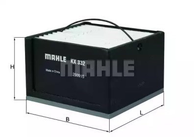 Фільтр-відстійник палива грубої очистки KX332 MAHLE