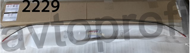 Молдинг переднього бампера KE6106U0CR Nissan/Infiniti