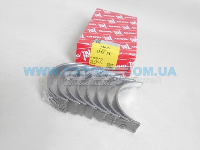 Купити M719A050 Taiho Вкладиші колінвала, корінні, комплект, 2-й ремонт (+0,50)