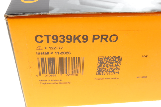CT939K9PRO Continental/Siemens Ремінь ГРМ, комплект