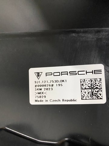  Porsche 9J1121754D ціна, від 249.31 USD