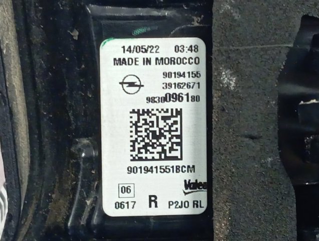 Купити 9830096180 Opel Ліхтар задній внутрішній правий