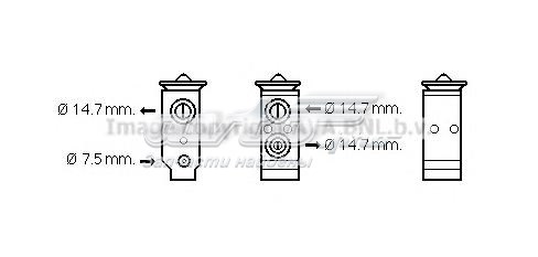 Клапан TRV, кондиціонера HY1325 AVA
