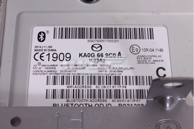  KA0G669C0A Mazda