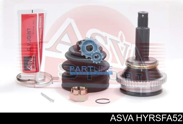 Купити HYRSFA52 Asva Шарнір різних кутових швидкостей задній