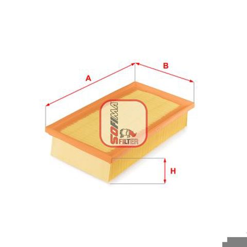 Фільтр повітряний S3717A Sofima