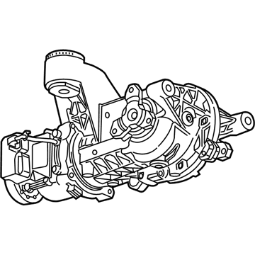  Міст задній в зборі Opel Mokka 