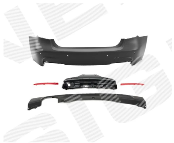 Кожух бампера заднього Signeda PBM04197BA ціна, від 116.03 USD